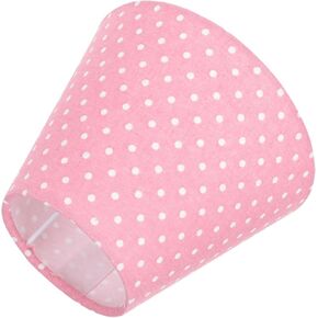 POPETPOP Creative Polka Dot Cloth Lampshade Cover Durable Light Cover for Table Floor Ceiling Lamps Elegant Drum Design Eye Decor
