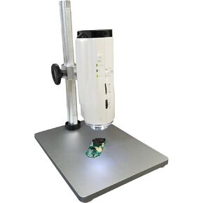 VIVIDIA UM505 Digital USB/WIFI Dual Autofocus Microscope لـ iPad/iPhone/Android/PC/MAC مع حامل معدني