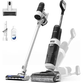 Tineco Floor ONE Switch S6 Stretch Wet Dry Vacuum Cleaner, Multi-Function, 180° Lay-Flat, Anti-Tangle Design, Self-Cleaning, 65Min Runtime, Dual-Edge Cleaning, Whole-House Cleaning Floor Cleaner