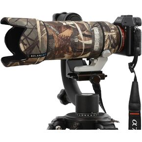 ROLANPRO Camouflage Lens Cover for Sony FE 70-200mm f/2.8 GM OSS Coat Lens Protective Sleeve Case Raincover-#UCP Waterproof