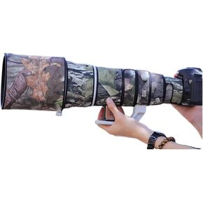 CHASING BIRDS Camouflage Waterproof Lens Coat for Canon EF 500mm F4 L is II USM Rainproof Lens Protective Cover (Green Leaf Camouflage)