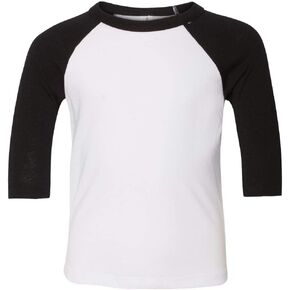 Bella Canvas - Toddler Toddler ثلاثة أرباع البيسبول Tee - 3200T