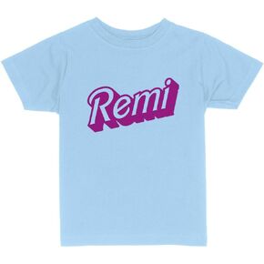 Remi Doll Font Toddler Kids T-Shirt