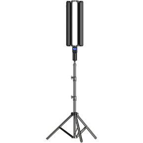 Light Rod Hand-held Fill Light Live Shooting Lighting Light Anchor Photography Light 20W Photography red Light Outdoor Shooting Video Portable Fill Light Rod