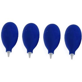 Artibetter 4Pcs Blowing Ball Squeeze Cleaner for Dust Removal Camera for Succulent Plants Lenses Computers Home Use Blue