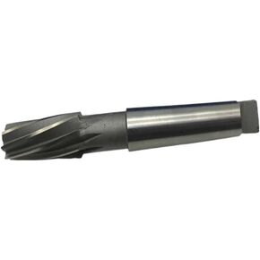 1: 10 Spiral Groove Taper Machine Reamer HSS Taper Shank Reamer 8-46mm, Used for Cutting and Grinding Holes in Machine Tools(Model 28)