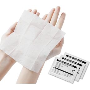 99.9% Technical Prep Pads 5.7"×5.9" Multi-Purpose Large Non Woven Handy Wipes Cleaning for Surfaces/Electronics/Industrial/Thermal Paste Remover, etc, 40/Box