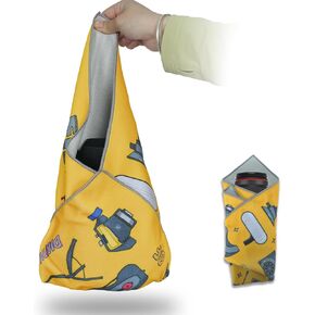 Protective Wrap, Magic Cloth Makeup Bag, Self-Adhesive Portable Cosmetic Cloth, Stylish Travel Organizer