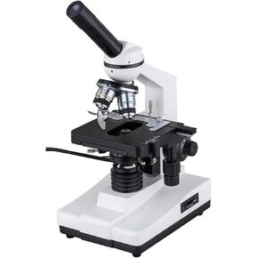 High Power Biological Microscope 40X-1600X with LED Illumination for Students and Professionals(Trinocular)