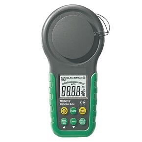 Light Meters, Digital Luxmeter 200,000 Multifunction Illuminometer Lux Light Meter Test Spectra Auto Range Peak High Accuracy