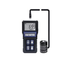 Light Meters, Digital PAR Meter Full Spectrum Sensor Photosynthetic Activity IP68 for Aquarium Reef Tank Plant PPFD Tester LCD Display