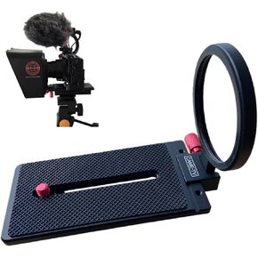 Came-TV Lens Adapter with 52mm Ring Thread for Filters and Lens for Sony ZV-1 ZV-1F RX100M7 or Canon G7X Mark III Series for Padcaster Parrot Teleprompter Desview T3 T2