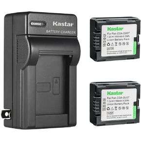 Kastar 3-Pack Batack and AC Wall Charger استبدال Hitachi DZ-BP7 ، DZ-BP14 ، DZ-BP21 ، Hitachi DZ-MV550A DZ-MV730A DZ-MV730E DZ-MV750 DZ-MV750E DZ-MV750MA DZ-MV780
