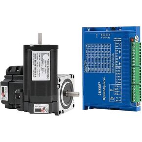 1pcs Stepper Motor 3.5Nm with Encoder 1000Lines 2500Lines 60VDC Stepper Motor Driver Computerized Numerical Control Machine Kit for DIY Robot Parts(Motor and Driver Kit)