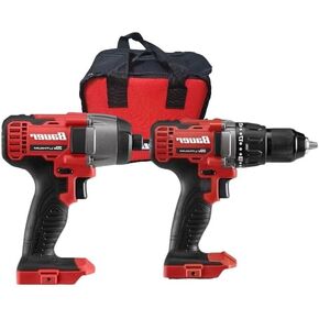 20V (Drill/Driver & Hex Compact) Bundle - Tools Only - Compatible with Bauer, BUN17911781