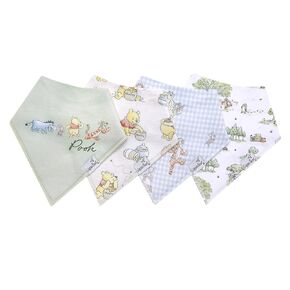 Copper Pearl Baby Bandana Drool Bibs for Drooling and Teething 6 Pack Gift Set Winnie The Pooh