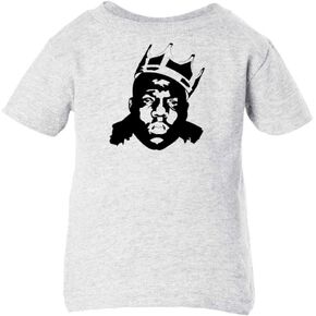 Mari Kyrios Notorious Baby Smalls Infant & Toddler Ash Color Short Sleeve T-Shirt