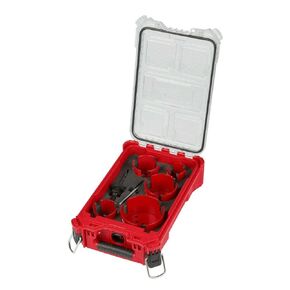 Suitable for Milwaukee Big HAWG Carbide Hole Saw Kit Packout Case - 9 PC, Model# 49-56-9295