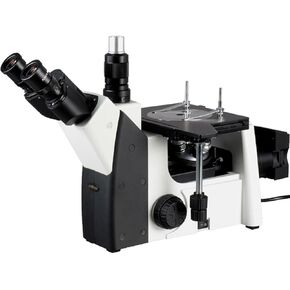 AmScope ME1200T 50X-500X Inverted Trinocular Metallurgical Microscope