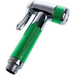Stainless Steel Handheld Bide Diapers Sprayer Shower ABS Toile Wash Bathroom,Pink (Green)