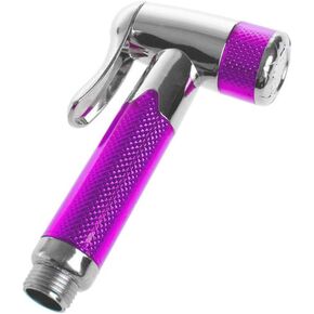 Stainless Steel Handheld Bide Diapers Sprayer Shower ABS Toile Wash Bathroom,Pink (Pink)