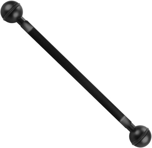 Aluminum Underwater Dual Ball Joint Arm Extender Extension Arm Mount for Hero 13 and Hero All Action Diving Light Camera (Black,9 Inch) in Saudi Arabia