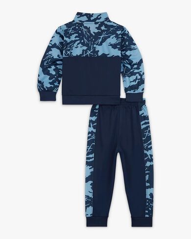 Nike -tracksuit مكونة من قميص من النوع الثقيل والسراويل الصغار الأولاد كامو تريكوت سترة و koggers 2 قطعة (B (66J810 -U90)/Y ، 12 شهرًا) in Saudi Arabia