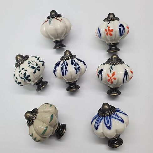 Retro Furniture Handle Door Knobs Cabinet Knob Cabinet Handles Furniture Drawer Cupboard Kitchen Pull Handle - (Color: G) in Saudi Arabia