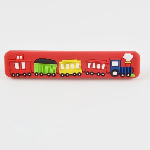 1PCS Kitchen Decorative Knobs Children Room Furniture handle Car/Train Drawer Pulls/Dresser for Kids and Nursery Rooms - (Color: Car Yellow knob) in Saudi Arabia