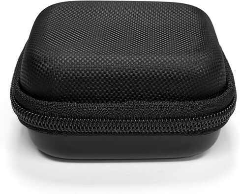 Pilipane 67mm Lens Filter Bag Durable Scratch Zippered Storage Case for Camera Filters Compact Lightweight Black or Brown (Black) in Saudi Arabia