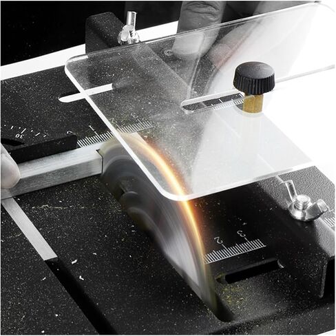 150W Multifunctional Mini Table Saw DC Woodworking Sliding Table Saw Jade Handmade DIY Crafts Cutting Machine Angle Cut Tools For Beginnners DIY Use(Angle model A) in Saudi Arabia