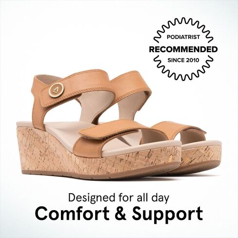 ABEO Riviera Strap Sandals For Women | Arch Support Sandals Women's | Ball of Foot Pain Relief | Built-In Metatarsal Pads Women | Ball Of Foot Cushions for Women in Kuwait