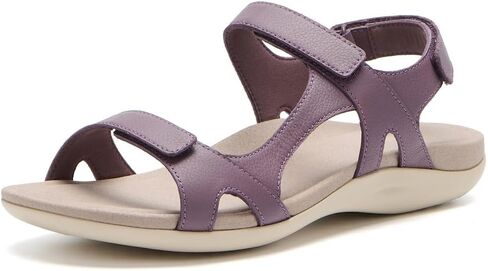 ABEO Oasis Metatarsal Sport Sandal | Walking Sandals Women | Water Resistant Leather Sandals | Three Points of Adjustability | Built-in Orthotic Insole in Saudi Arabia