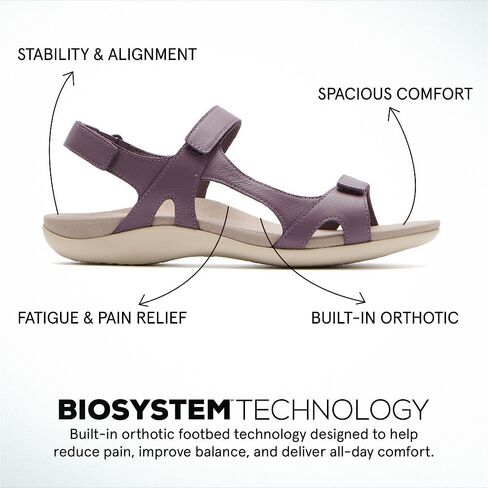 ABEO Oasis Metatarsal Sport Sandal | Walking Sandals Women | Water Resistant Leather Sandals | Three Points of Adjustability | Built-in Orthotic Insole in Saudi Arabia