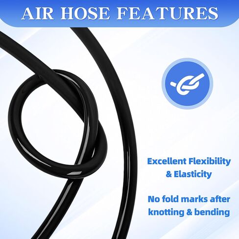 PU Air Hose 10mm OD x 6.5mm ID Blue Polyurethane Hose 100 Meters 328 FT Pneumatic Tubing Pipe for Air Compressor in Saudi Arabia