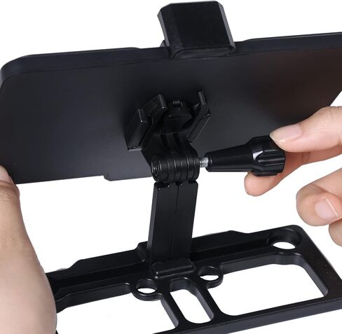 Drone RC Smartphone Tablet Holder for DJI Mavic Pro/Mavic Pro 2/ Mavic Mini 2/ Mavic Mini/Air 2s/ Air 2/ Spark, Adjustable Tablet Holder for Drones Mount, Drone Accessories (Tablet Holder) in Saudi Arabia