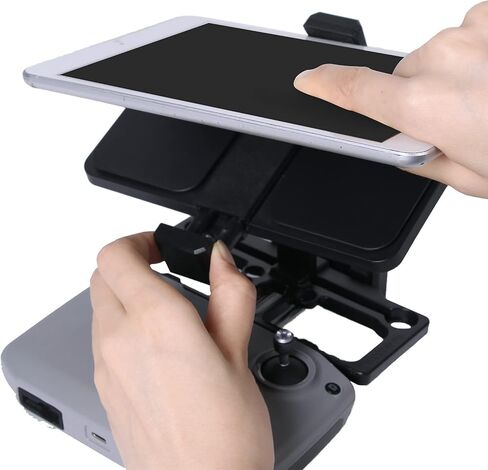 Drone RC Smartphone Tablet Holder for DJI Mavic Pro/Mavic Pro 2/ Mavic Mini 2/ Mavic Mini/Air 2s/ Air 2/ Spark, Adjustable Tablet Holder for Drones Mount, Drone Accessories (Tablet Holder) in Saudi Arabia