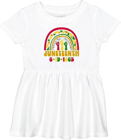 inktastic Juneteenth 6-19-1865 Rainbow Infant Dress in Saudi Arabia