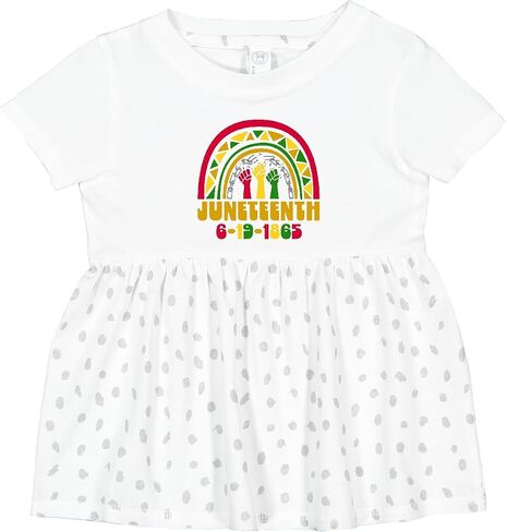 inktastic Juneteenth 6-19-1865 Rainbow Infant Dress in Saudi Arabia