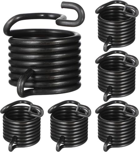 Uonlytech 6pcs Air Hammer Chisel Springs Awning Springs Air Hammer Attachments Air Hammer Appendix Chisel Hammer Tape Ressort Set Beehive Pneumatic Shovel for Fixing Use in Home and Workshop in Kuwait
