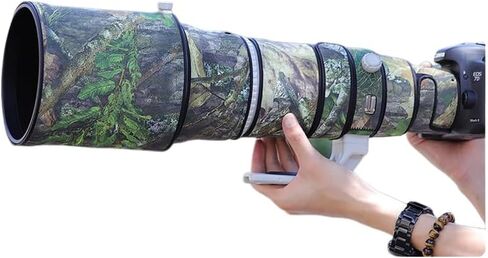CHASING BIRDS Camouflage Waterproof Lens Coat for Canon EF 500mm F4 L is II USM Rainproof Lens Protective Cover (Green Leaf Camouflage) in Kuwait