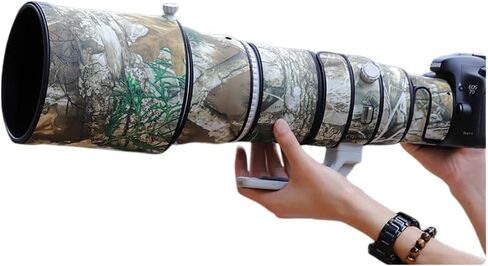 CHASING BIRDS Camouflage Waterproof Lens Coat for Canon EF 500mm F4 L is II USM Rainproof Lens Protective Cover (Green Leaf Camouflage) in Kuwait