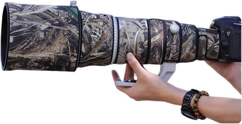 CHASING BIRDS Camouflage Waterproof Lens Coat for Canon EF 500mm F4 L is II USM Rainproof Lens Protective Cover (Green Leaf Camouflage) in Kuwait