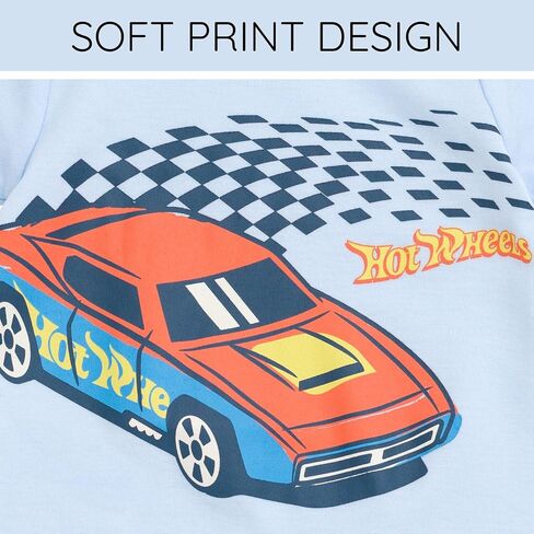 مجموعة Hot Wheels Romper و Bucket Sun Hat مجموعة حديثي الولادة لأحجام طفل صغير (حديثي الولادة - 4T) in Saudi Arabia