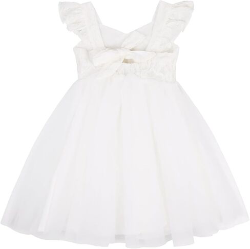AGQT Baby Girls Tulle Tutu Dress Sleeveless Party Dress Size 6M-5T in Saudi Arabia