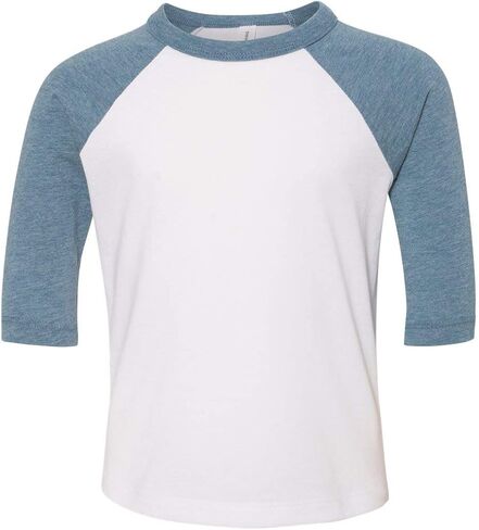Bella Canvas - Toddler Three-Quarter Sleeve Baseball Tee - 3200T in Saudi Arabia