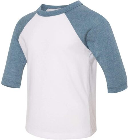 Bella Canvas - Toddler Three-Quarter Sleeve Baseball Tee - 3200T in Saudi Arabia