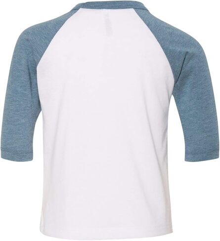 Bella Canvas - Toddler Three-Quarter Sleeve Baseball Tee - 3200T in Saudi Arabia