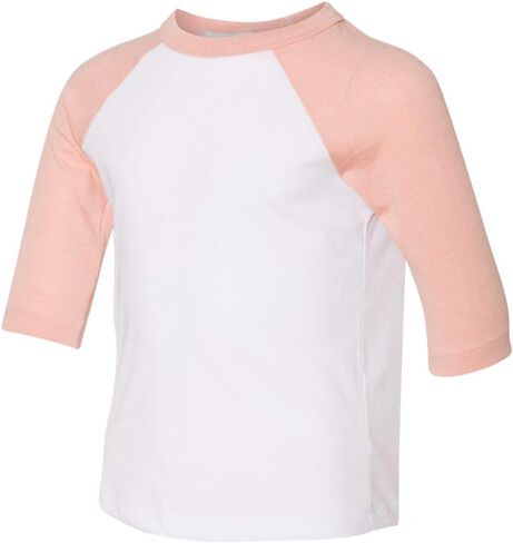 Bella Canvas - Toddler Three-Quarter Sleeve Baseball Tee - 3200T in Saudi Arabia