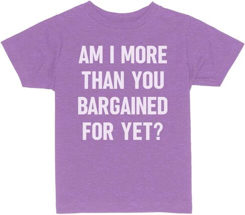 More Than You Bargained for Pop Punk Toddler Kids T-Shirt in Saudi Arabia